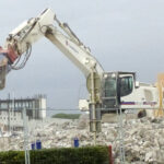 demolition de la capitainerie