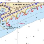 carte shom carnon plage